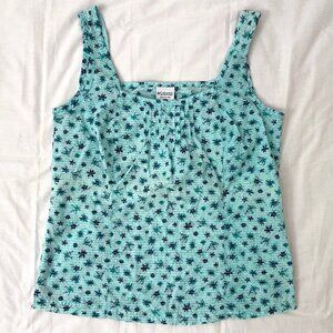 Columbia Women’s Seersucker Tank Top, Light Turquoise, Size Small